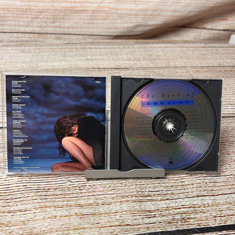 Laura Branigan 1990 Self-Titled CD Atlantic Records 82086-2 Pop Dance Music